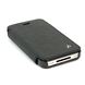 Bild von Dolce Vita Book-Line BLACK, Ledertasche für  Apple iPhone 4 / iPhone 4S