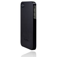Bild von Incipio Feather METALLIC BLACK für  Apple iPhone 4 / iPhone 4S, Ultra Light Feather Case