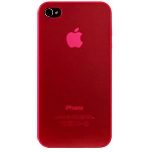 Bild von Ozaki iCoat 0.4 RED, für  Apple iPhone 4 / iPhone 4S, IC844RD