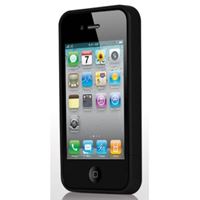 Εικόνα της Skech Hard-Rubber Ultra-Slim Case BLACK für  Apple iPhone 4 / iPhone 4S