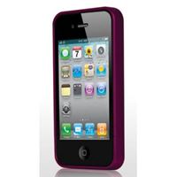 Εικόνα της Skech Hard-Rubber Ultra-Slim Case PURPLE für  Apple iPhone 4 / iPhone 4S