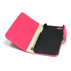 Bild von Premium Bookstyle PINK für  Apple iPhone 5 / iPhone 5S