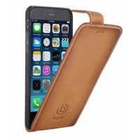 Bild von Bugatti FlipCover Amsterdam für  Apple iPhone 6, Echtleder, cognac