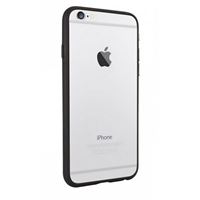 Bild von Ozaki O!Coat 0.3 Bumper -BLACK- für  Apple iPhone 6, Schutz für die Kanten und transparenter Rückseitenschutz!