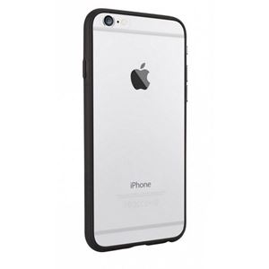 Bild von Ozaki O!Coat 0.3 Bumper -BLACK- für  Apple iPhone 6, Schutz für die Kanten und transparenter Rückseitenschutz!