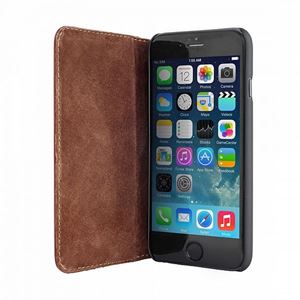 Bild von Bugatti BookCover Oslo für  Apple iPhone 6 Plus, Echtleder, cognac