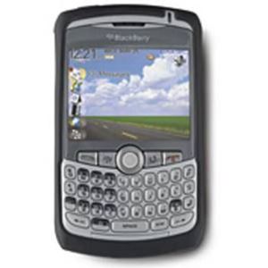Bild von HDW-13840-007 Skin / Silikon Tasche -skin BLACK- für  Blackberry 8300 / 8310 / 8320 / 8330