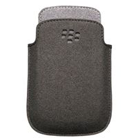 Afbeelding van ACC-46639-202 Microfaser Etui-Tasche BLACK/GREY für  Blackberry 9220 Curve / 9310 Curve / 9320 Curve