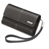 Bild von HDW-18966-001 Leder-Tasche / Etui für  Blackberry 8520 Curve / 8900 Curve / 9300 Curve 3G / 9500 STORM / 9520 STORM / 9530 STORM / 9550 STORM2 mit abnehmbarer Trageschlaufe