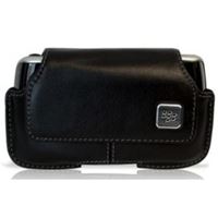 Bild von HDW-18975-001 Horizontal - Lederholster Echtleder mit Gürtelclip, BLACK für  Blackberry 9500 STORM / 9520 STORM / 9530 STORM / 9550 STORM2 Tasche