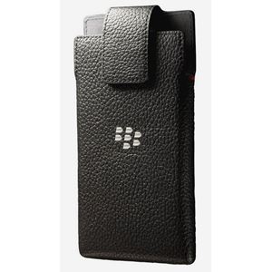 Afbeelding van ACC-60113-001 Drehbares Lederholster BLACK, für  Blackberry Leap