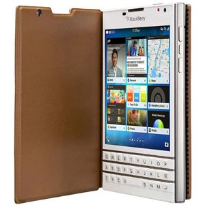Resim ACC-59524-002 Book-Cover BROWN, für  Blackberry Passport