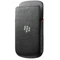 Bild von ACC-50704-201 BULK Leder-Etui BLACK, für  Blackberry Q10