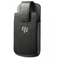 Bild von ACC-50879-201 BULK Drehbares Lederholster BLACK, für  Blackberry Q10 Leather Swivel Holster