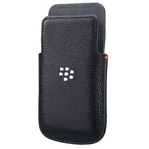 Resim ACC-54681-201 Leder-Etui BLACK, für  Blackberry Q5