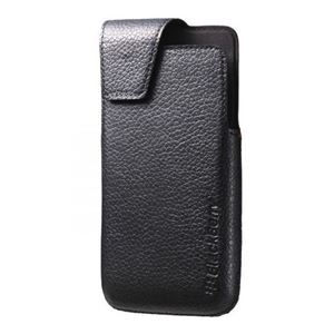 Obrazek ACC-57199-001 BULK Drehbares Lederholster BLACK, für  Blackberry Z30