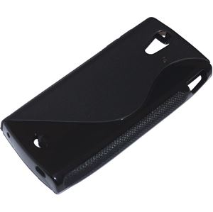 Immagine di S-CURVE, TPU-Case für  Sony/Ericsson Xperia ray, BLACK