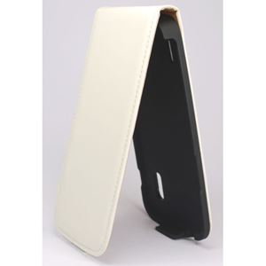 Bild von Premium Flipstyle, WHITE, Ledertasche für  Google Nexus 4