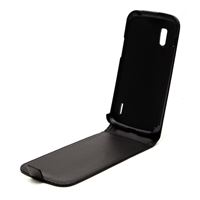 Bild von Dolce Vita Flipstyle BLACK, Ledertasche für  Google Nexus 4