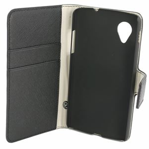 Bild von Premium Bookstyle BLACK für  Google Nexus 5