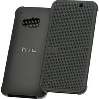 Bild von HC-M231 ONYX BLACK Dot Flip Case (Bookstyle) für  HTC One M9