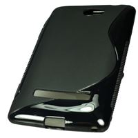 Εικόνα της S-CURVE, TPU-Case für  HTC 8S, BLACK