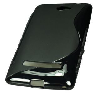 Εικόνα της S-CURVE, TPU-Case für  HTC 8S, BLACK