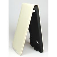 Bild von Premium Flipstyle, WHITE, Ledertasche für  HTC 8X
