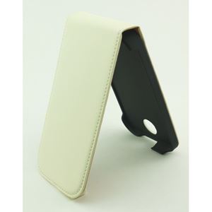 Bild von Premium Flipstyle, WHITE, Ledertasche für  HTC Desire 310