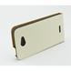 Bild von Premium Flipstyle, WHITE, Ledertasche für  HTC Desire 516