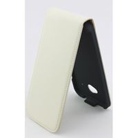Bild von Premium Flipstyle, WHITE, Ledertasche für  HTC Desire 601