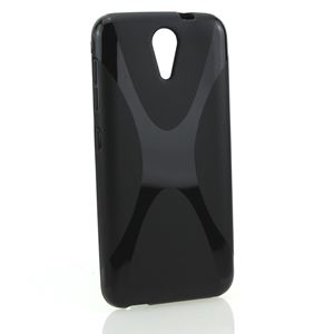 Εικόνα της TPU-Case, X-Design, BLACK, für  HTC Desire 620