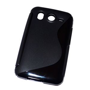 Изображение S-CURVE, TPU-Case für  HTC Desire HD, BLACK