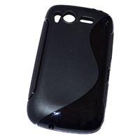 Изображение S-CURVE, TPU-Case für  HTC Desire S, BLACK