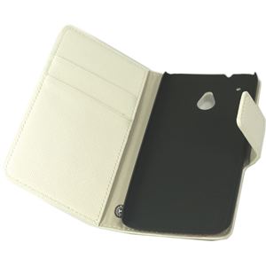 Bild von Premium Bookstyle WHITE für  HTC One Mini