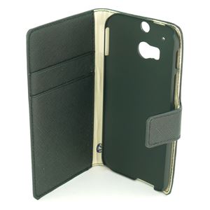 Bild von Premium Bookstyle BLACK für  HTC One M8 / One M8S