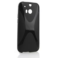 Εικόνα της TPU-Case, X-Design, BLACK, für  HTC One M8 / One M8S