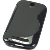 Εικόνα της S-CURVE, TPU-Case für  HTC One SV, BLACK