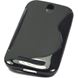 Immagine di S-CURVE, TPU-Case für  HTC One SV, BLACK