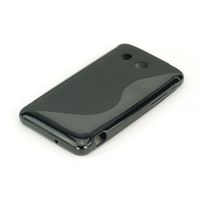 Immagine di S-CURVE, TPU-Case für  Huawei Ascend G525, BLACK