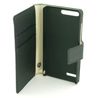 Bild von Premium Bookstyle BLACK für  Huawei Ascend G6