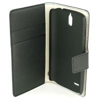 Bild von Premium Bookstyle BLACK für  Huawei Ascend G610