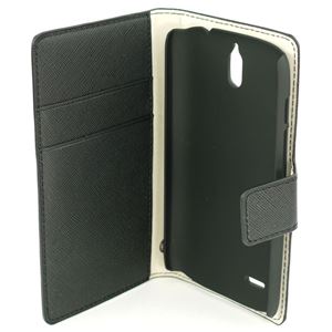 Bild von Premium Bookstyle BLACK für  Huawei Ascend G610
