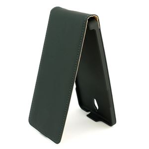 Bild von Premium Flipstyle, BLACK, Ledertasche für  Huawei Ascend G700