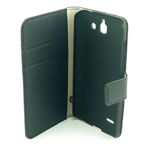 Bild von Premium Bookstyle BLACK für  Huawei Ascend G730