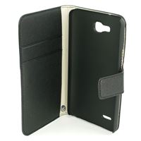 Bild von Premium Bookstyle BLACK für  Huawei Ascend G750