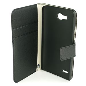 Bild von Premium Bookstyle BLACK für  Huawei Ascend G750