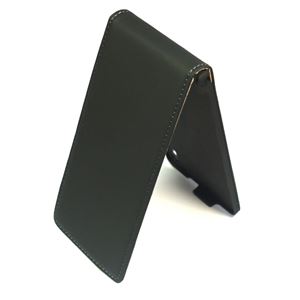 Bild von Premium Flipstyle, BLACK, Ledertasche für  Huawei Ascend P6