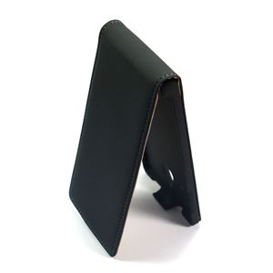 Bild von Premium Flipstyle, BLACK, Ledertasche für  Huawei Ascend W1