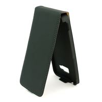 Bild von Premium Flipstyle, BLACK, Ledertasche für  Huawei Ascend W2